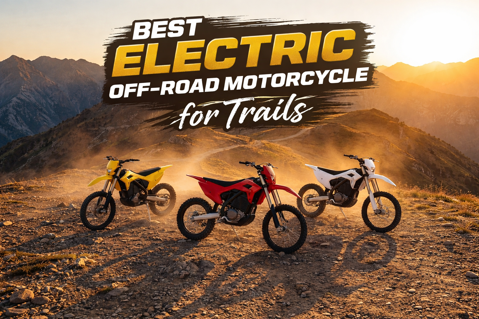 Best electric off-road motorcycle for trails
